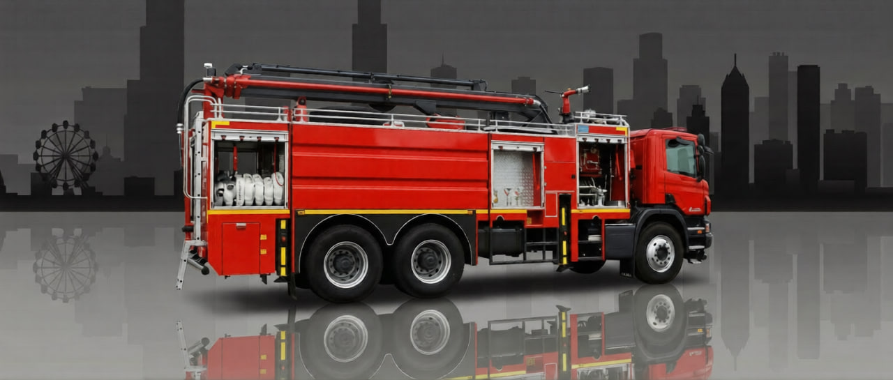 Telescopic Boom Firefighting Vehicles